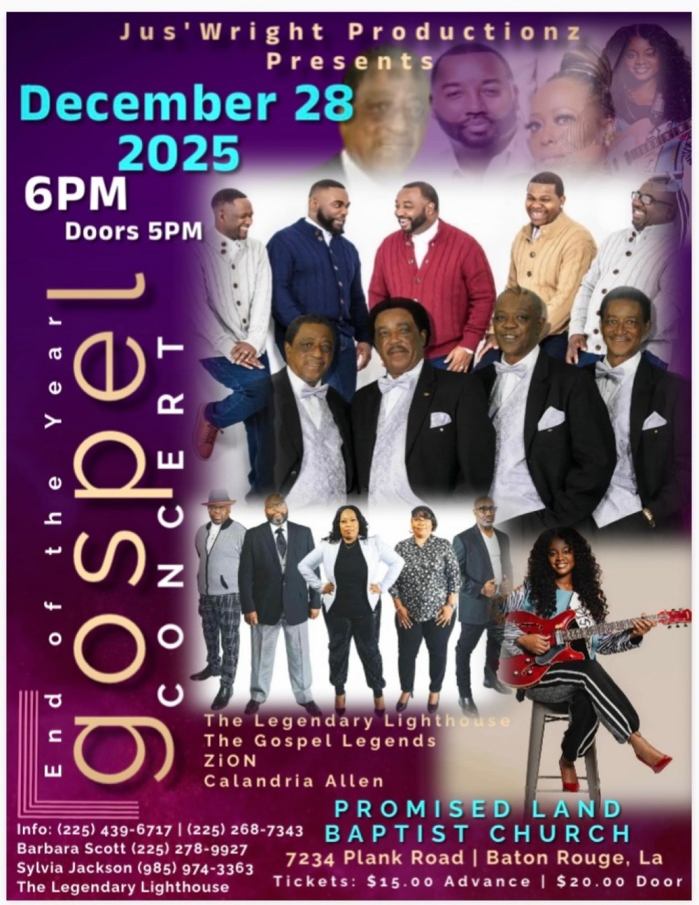 End of The Year Concert, 28 December | Event in Baton Rouge | AllEvents