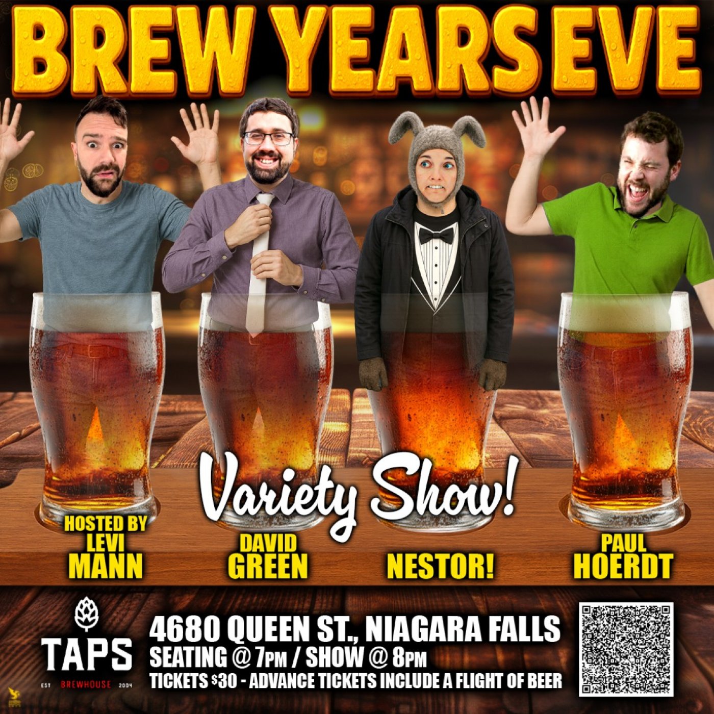 Brew Years Eve, 31 December | Event in Niagara Falls | AllEvents