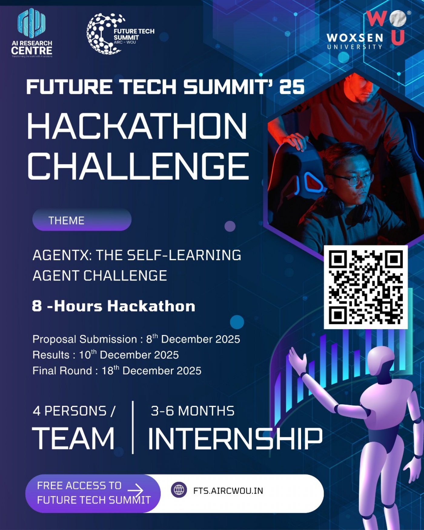 Hackathon AgentX: The Self-Learning Agent Challenge, 18 December | Event in Zahirabad | AllEvents