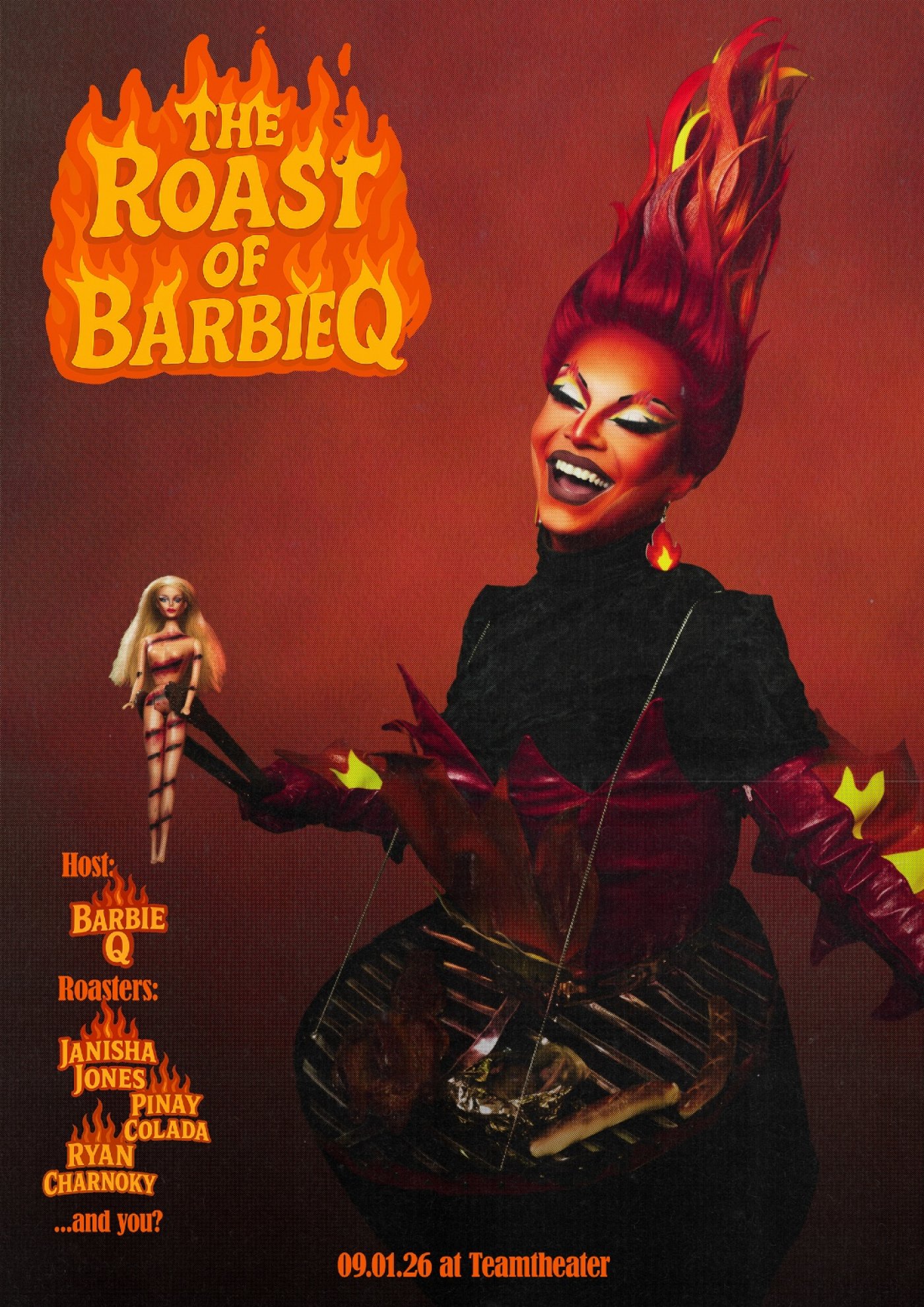 The Roast of Barbie Q, 9 January | Event in Munich | AllEvents