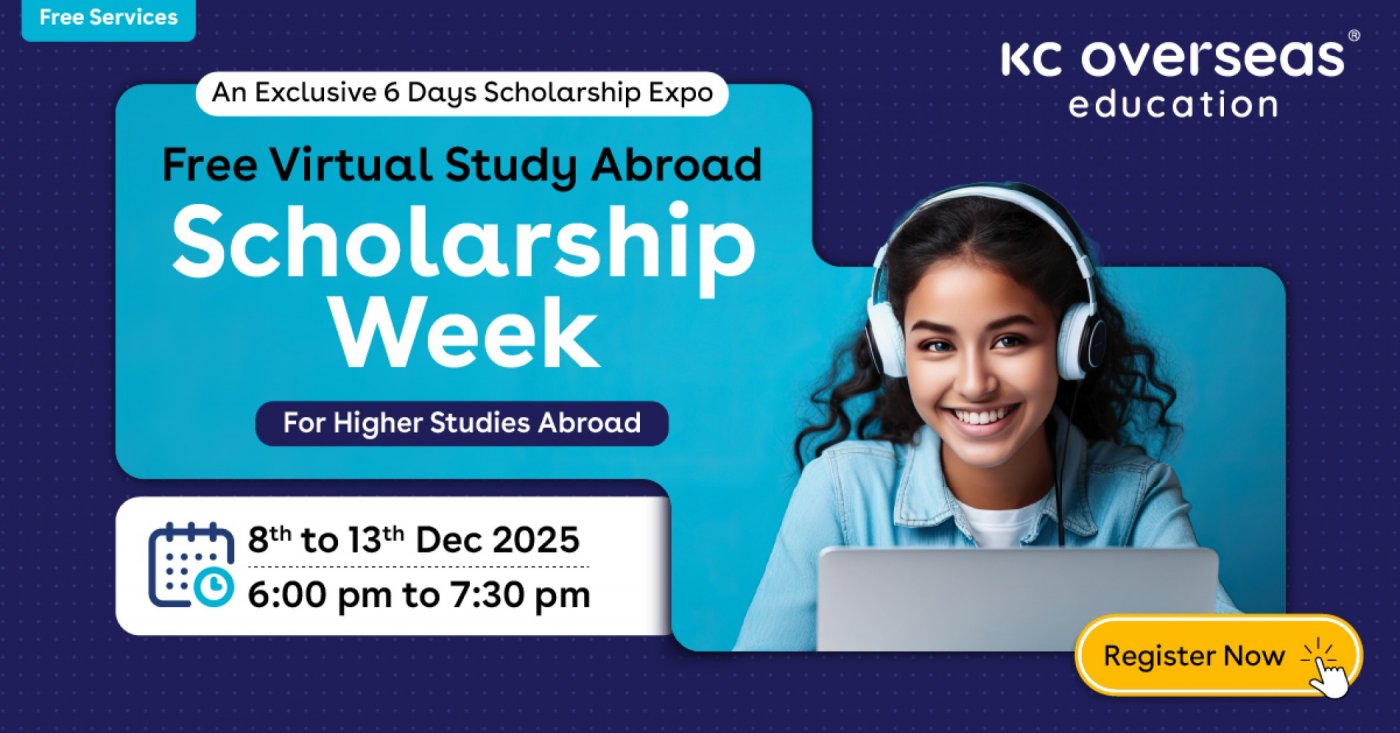 KC's Biggest Virtual Study Abroad Scholarship Week 8th-13th December '25 | Online Event | AllEvents