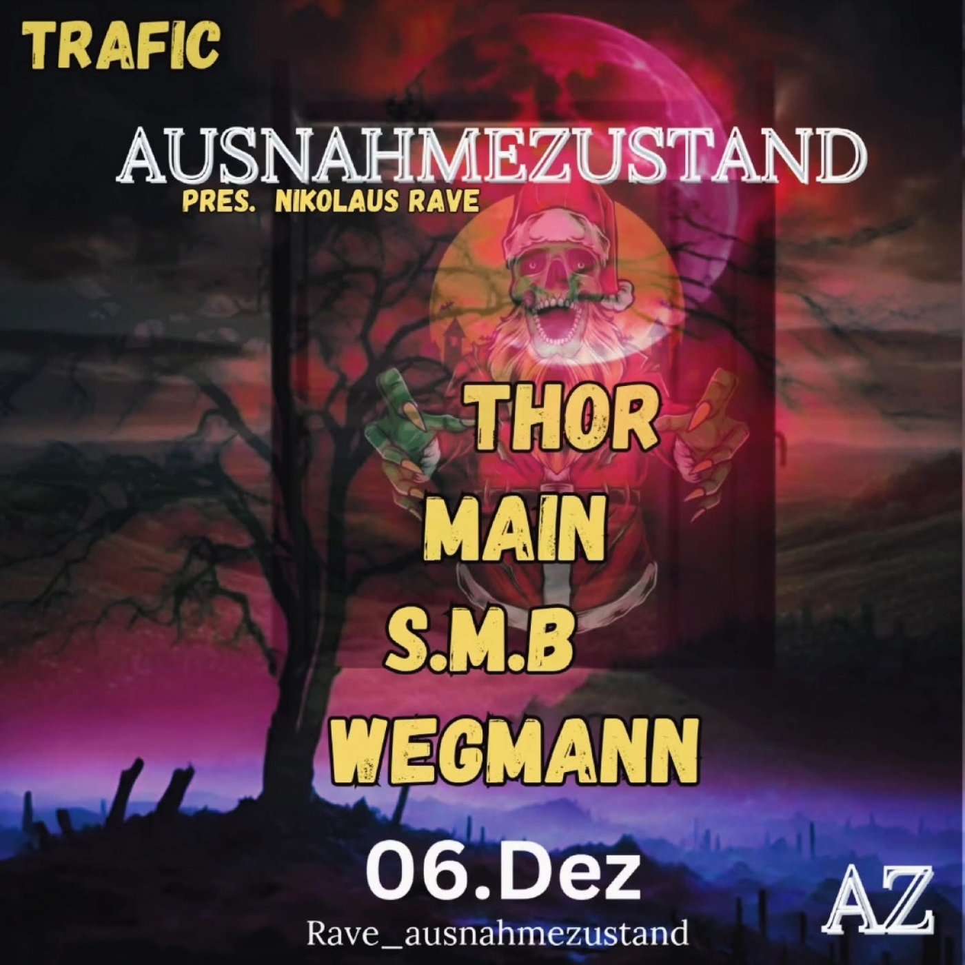 AUSNAHMEZUSTAND pres. Nikolaus @rave_ausnahmezustand  | Event in Cologne | AllEvents