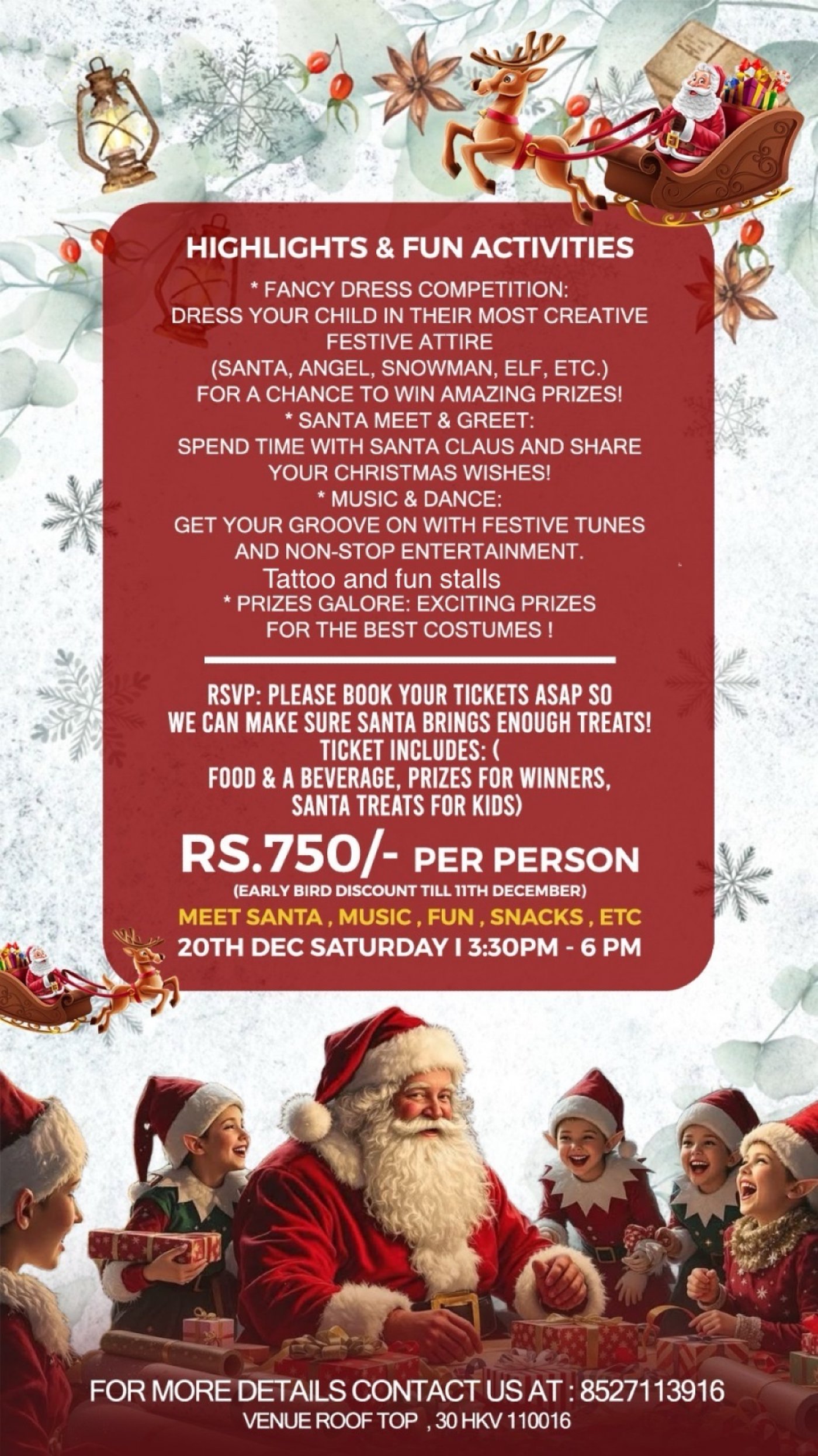 Cutest Christmas Party in town , 20 December | Event in New Delhi | AllEvents