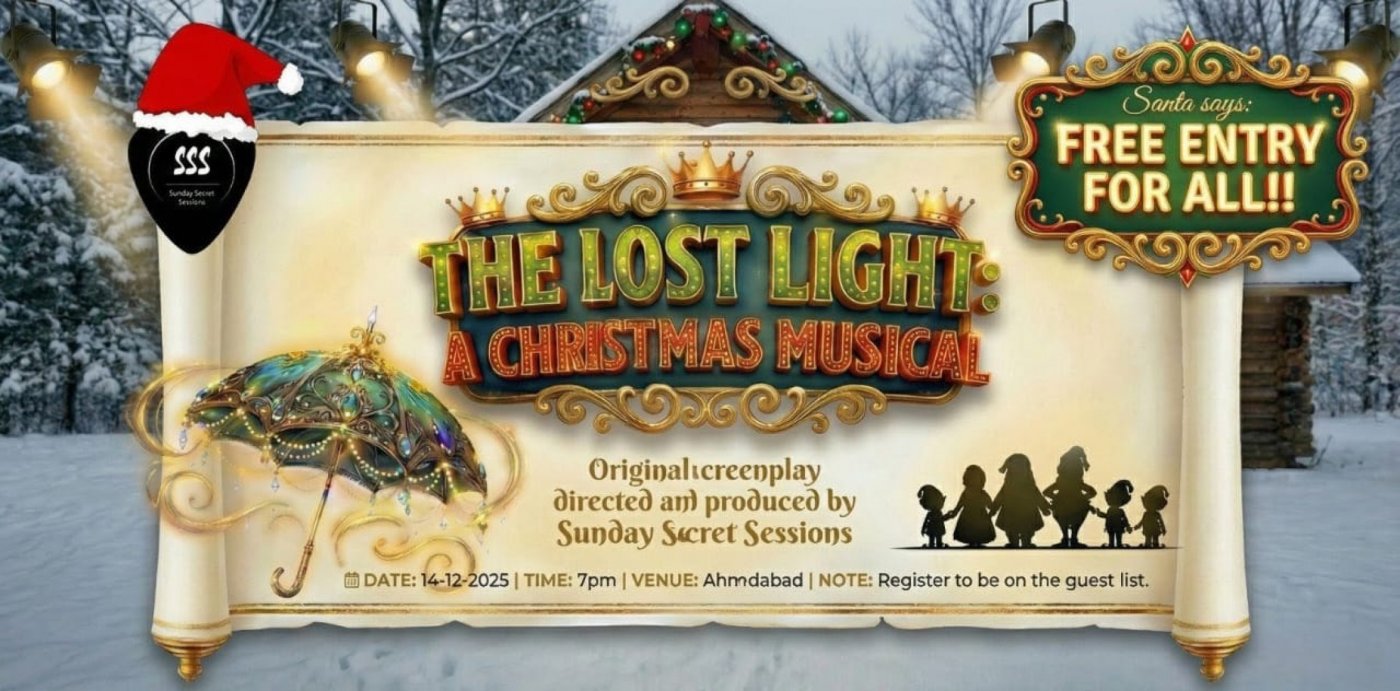 The Lost Light - A Christmas Musical, 14 December | Event in Ahmedabad | AllEvents