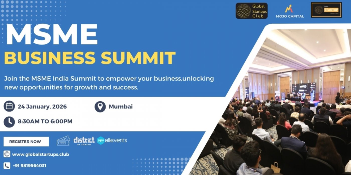 MSME Business Summit 2026 | Mumbai, 24 January | Event in Mumbai | AllEvents