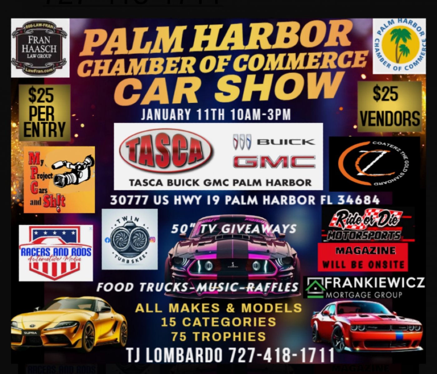 Palm Harbor Chamber of Commerce Car Show, 11 January | Event in Palm Harbor | AllEvents