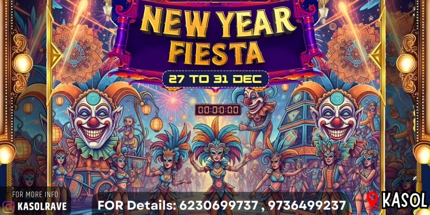 New Year Fiesta Kasol, 27 December | Event in Kasol | AllEvents