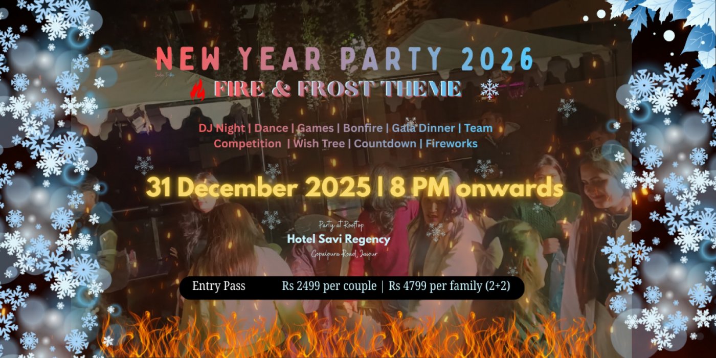 New Year Party 2026 - Fire and Frost, 31 December | Event in Jaipur | AllEvents