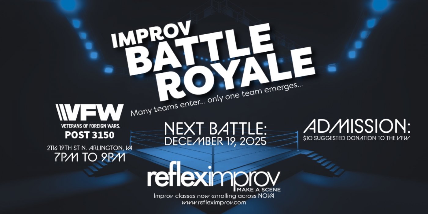 Improv Battle Royale - December Match, 19 December | Event in Arlington | AllEvents