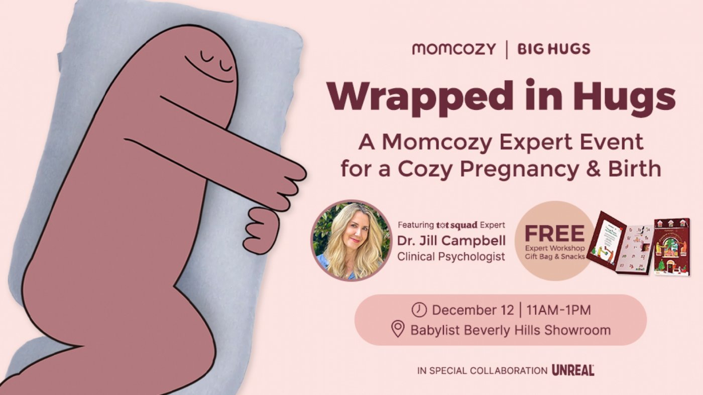 Wrapped in Hugs: A Momcozy Expert Event for a Cozy Pregnancy & Birth, 12 December | Event in Beverly Hills