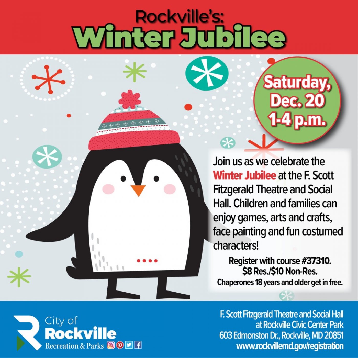 The Winter Jubilee, 20 December | Event in Rockville | AllEvents