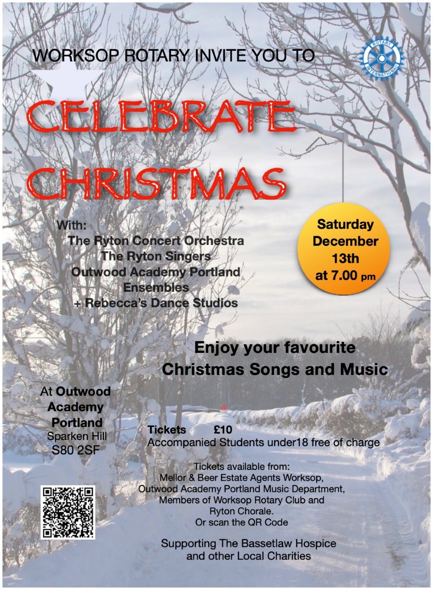 Celebrate Christmas Joint Concert, 13 December | Event in Worksop | AllEvents