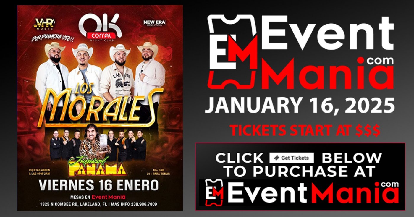 Los Morales - Lakeland, FL, 16 January | Event in Lakeland | AllEvents