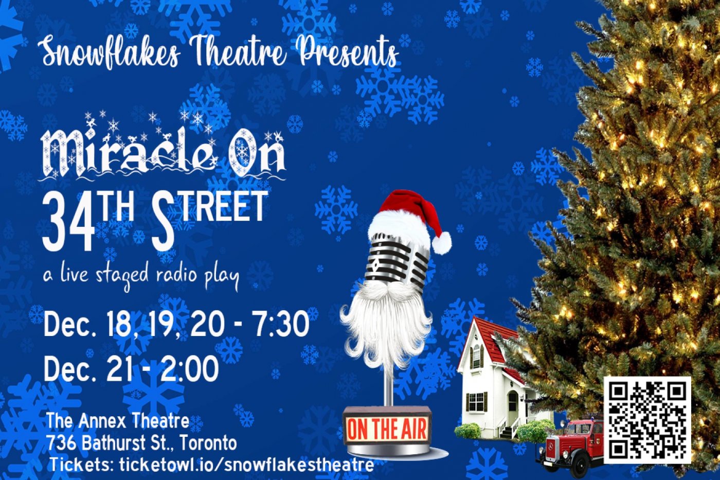 Miracle On 34th Street - a live radio play
