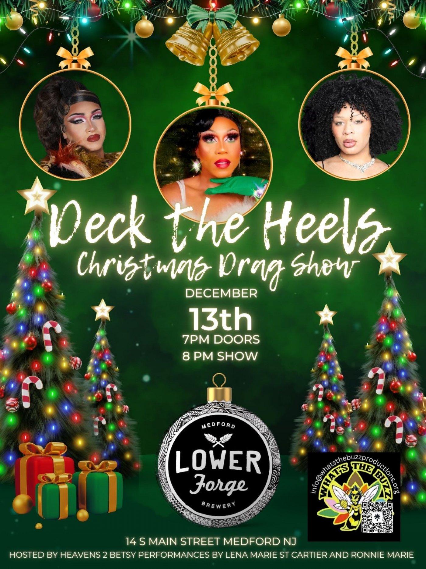 Deck the Heels Christmas Drag Show, 13 December | Event in Medford | AllEvents