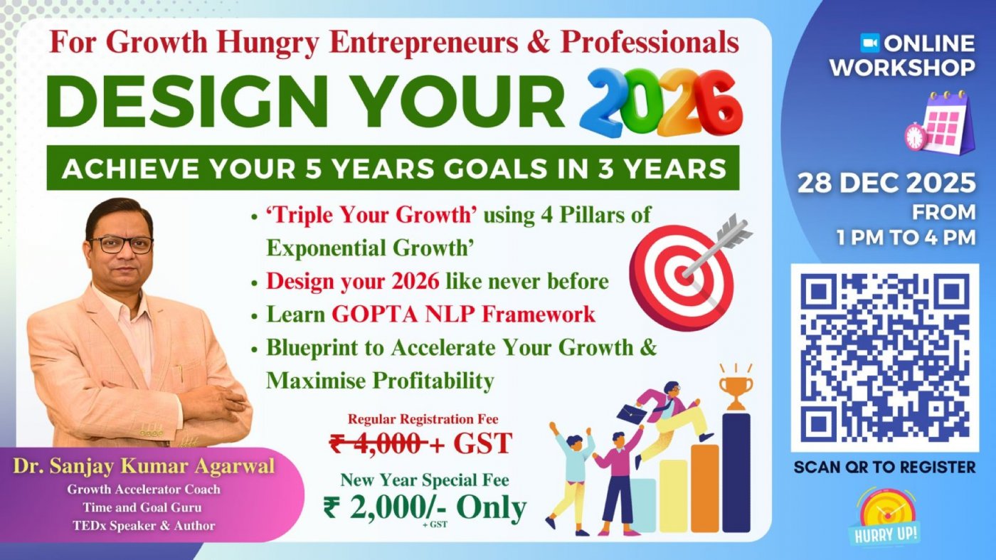 ’DESIGN YOUR 2026’ (ONLINE) Workshop, 28 December | Online Event | AllEvents