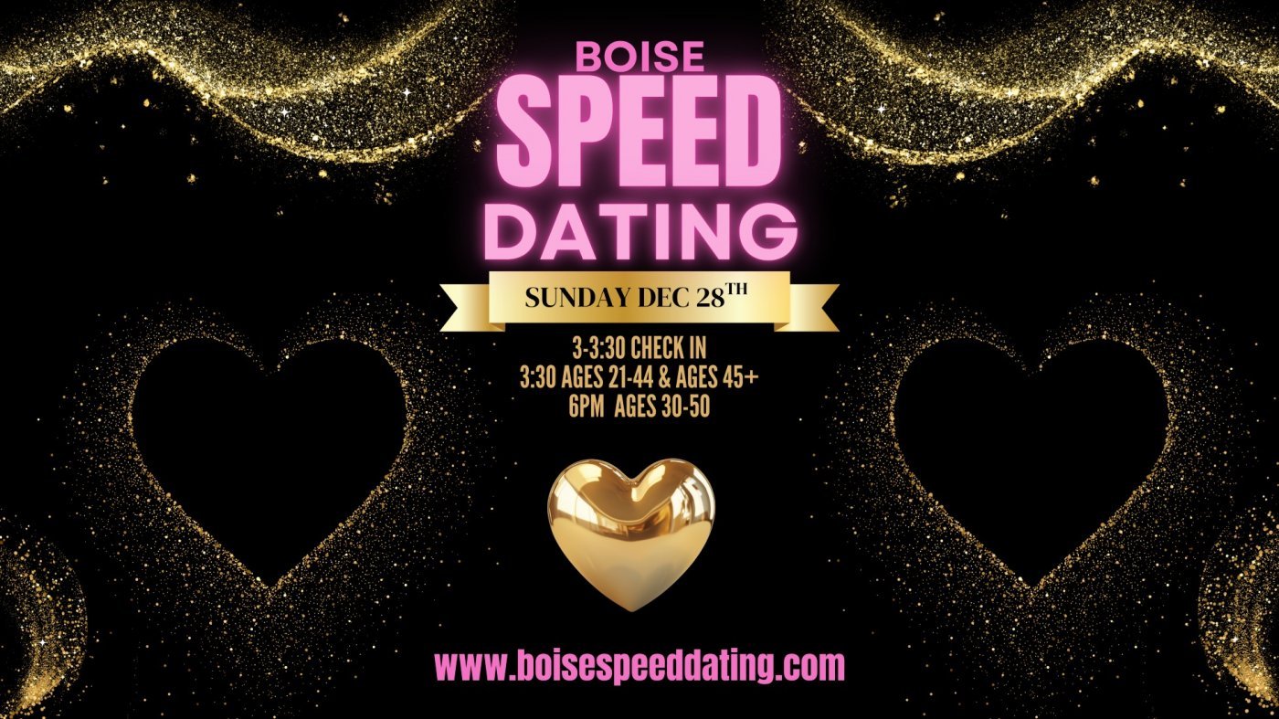 🩷🖤 Boise Speed Dating at The Warehouse Food Hall 🖤 🩷, 28 December | Event in Boise | AllEvents