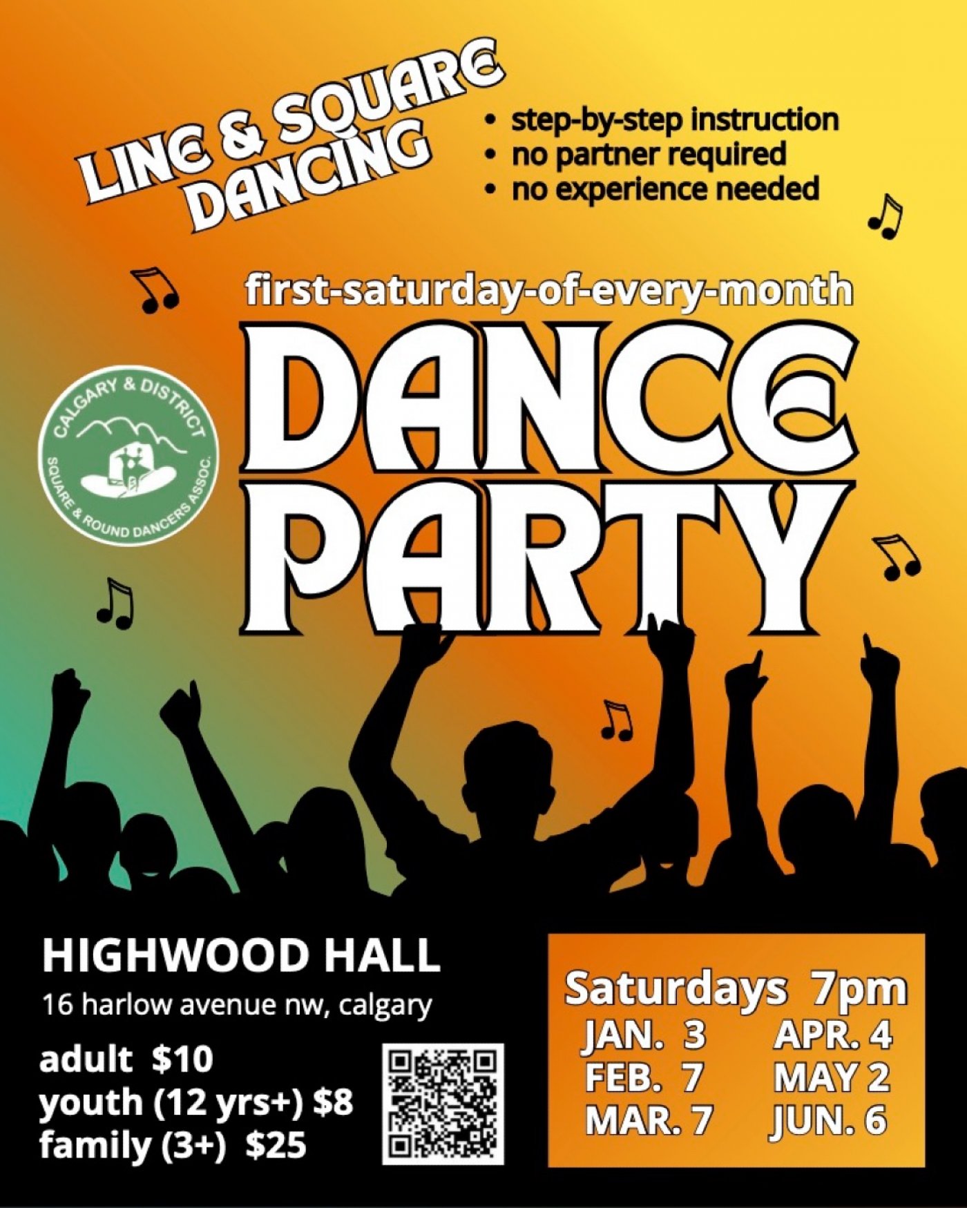 First-Saturday-of-The-Month Dance Party, 3 January | Event in Calgary | AllEvents