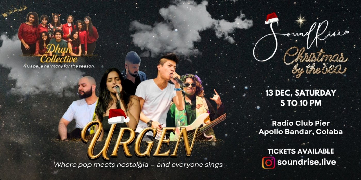 SoundRise Xmas by the Sea - 13th December!, 13 December | Event in Mumbai | AllEvents