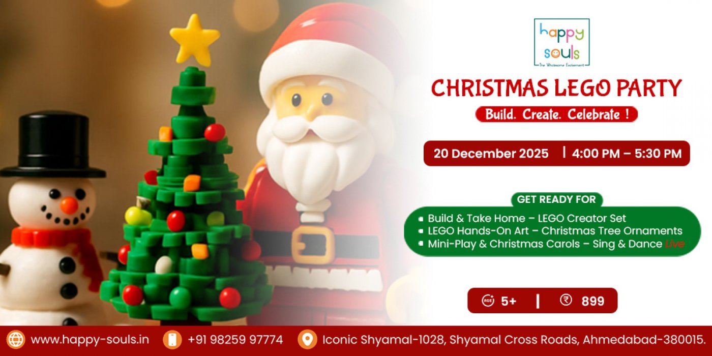 CHRISTMAS LEGO PARTY, 20 December | Event in Ahmedabad | AllEvents