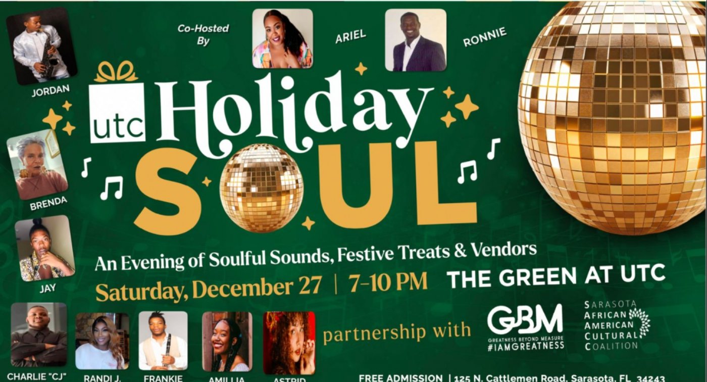 UTC Holiday Soul, 27 December | Event in Sarasota | AllEvents