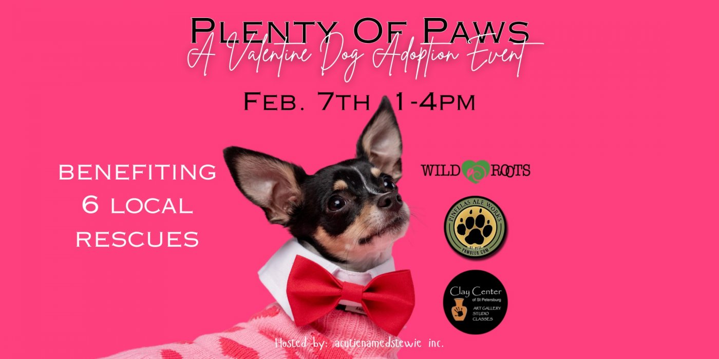 Plenty of Paws: A Valentine Dog Event, 7 February | Event in St. Petersburg | AllEvents