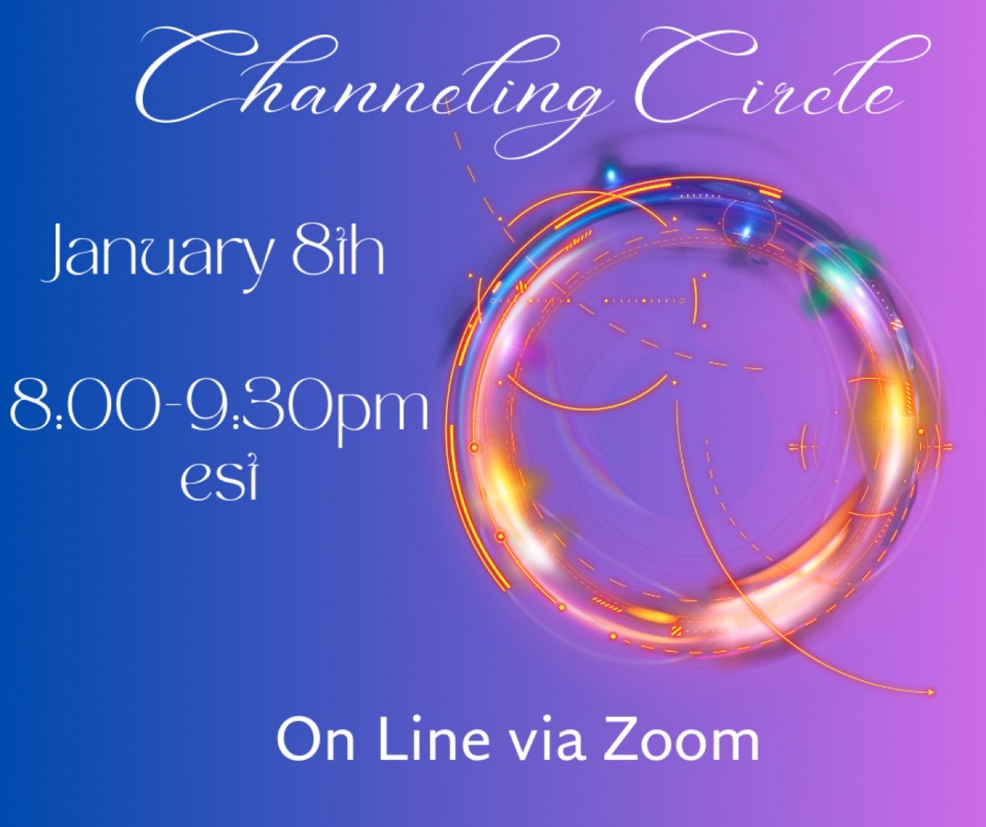 Channeling Circle On-Line, 8 January | Online Event | AllEvents