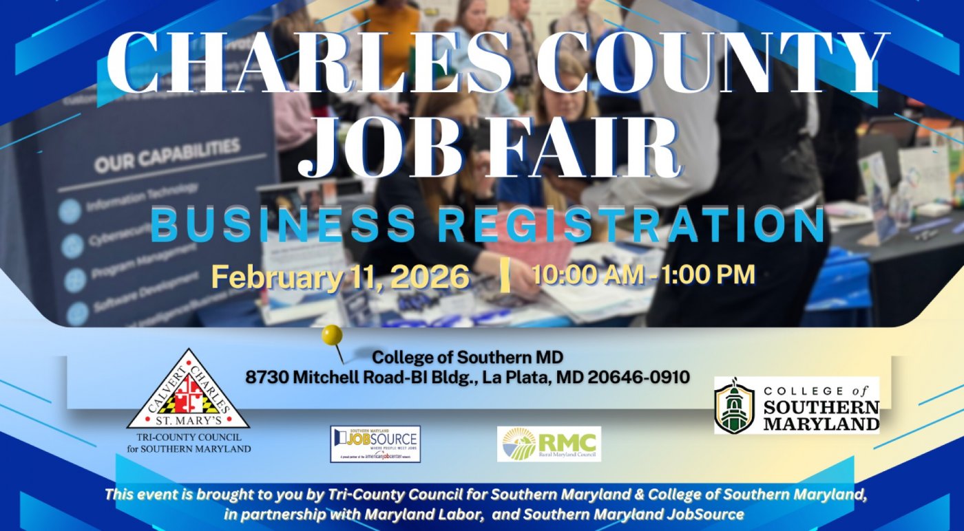 Charles County Job Fair 2026, 11 February | Event in La Plata | AllEvents