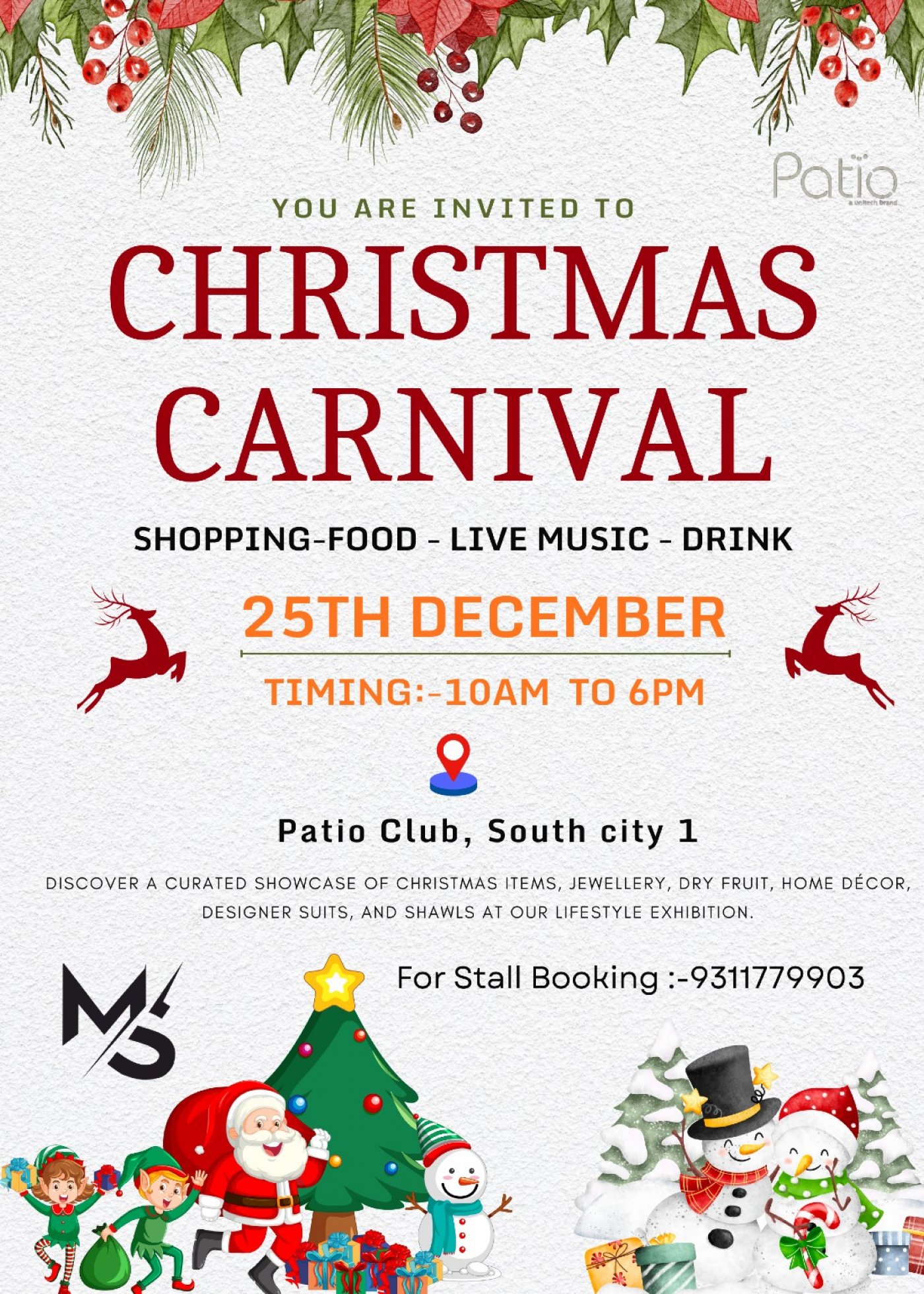 christmas carnival in club, 24 December | Event in Gurgaon | AllEvents