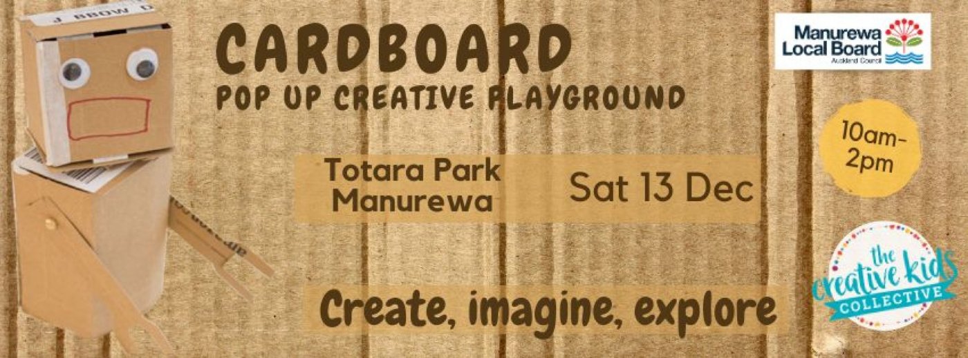 Pop Up Playground: Cardboard Creations, 17 December | Event in Auckland | AllEvents
