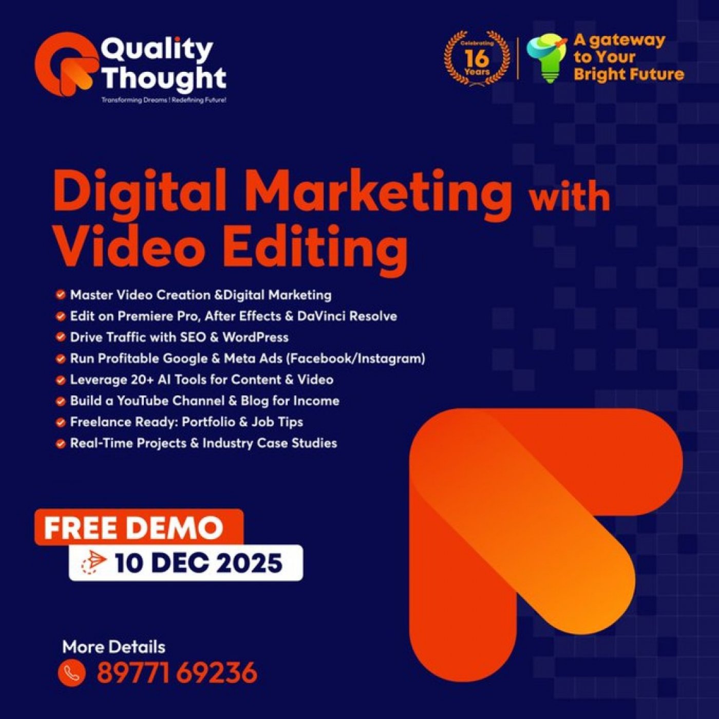 Digital Marketing with Video Editing | Event in Hyderabad | AllEvents