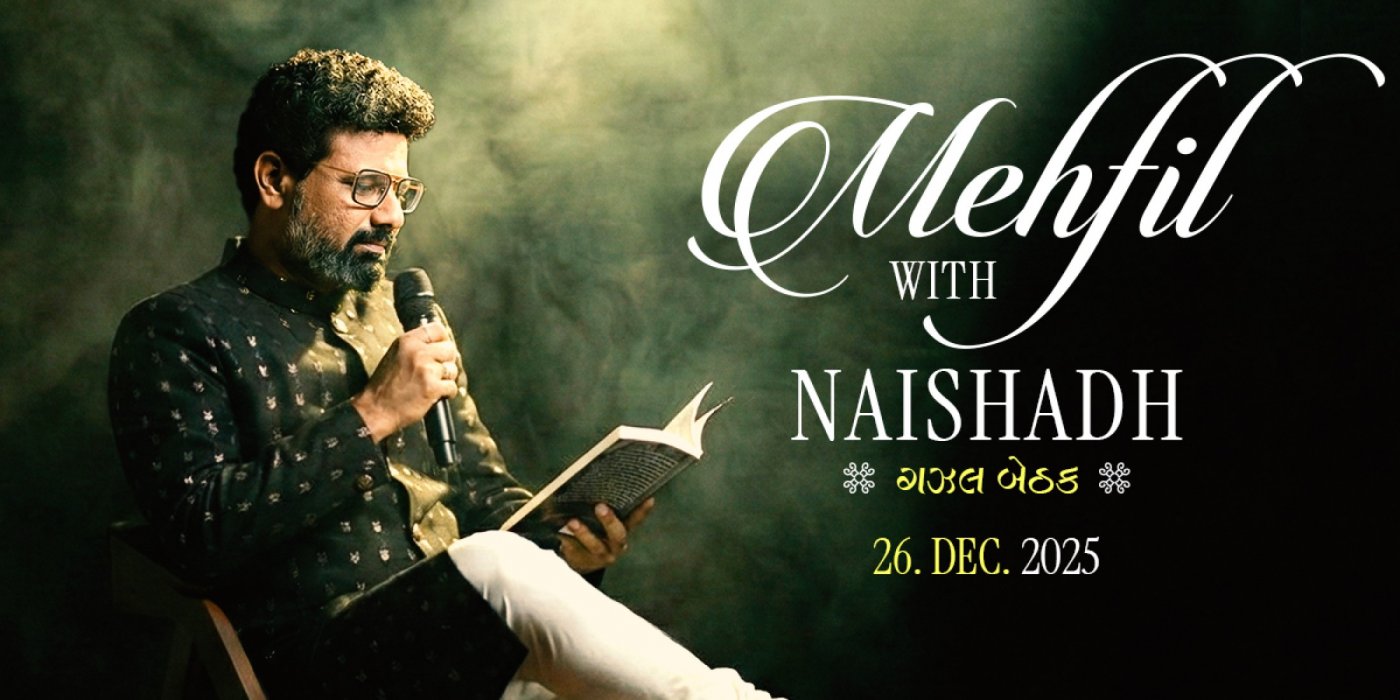 Mehfil With Naishadh - ગઝલ બેઠક, 26 December | Event in Ahmedabad | AllEvents