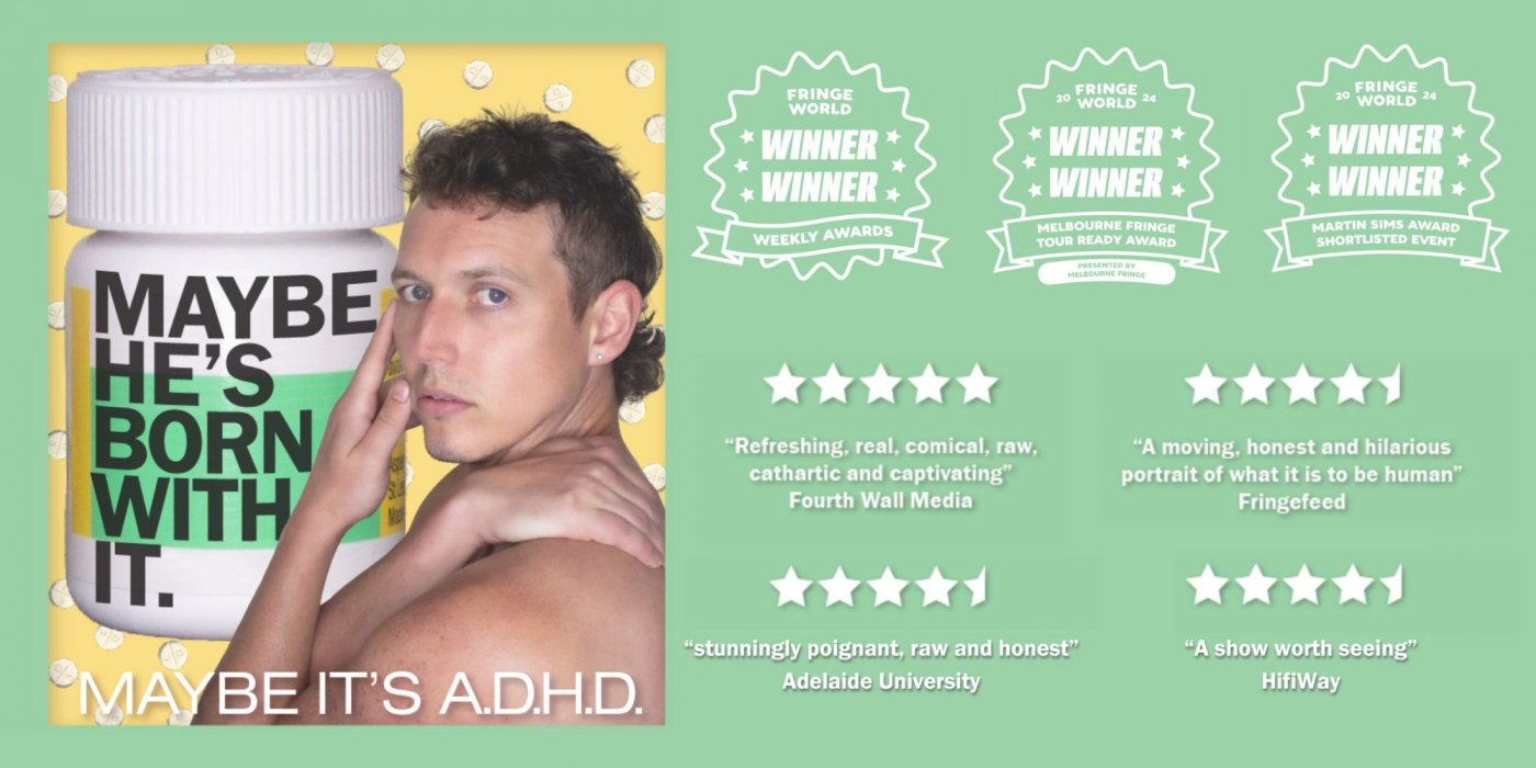 Maybe He’s Born With It, Maybe It’s ADHD, 4 February | Event in Perth | AllEvents