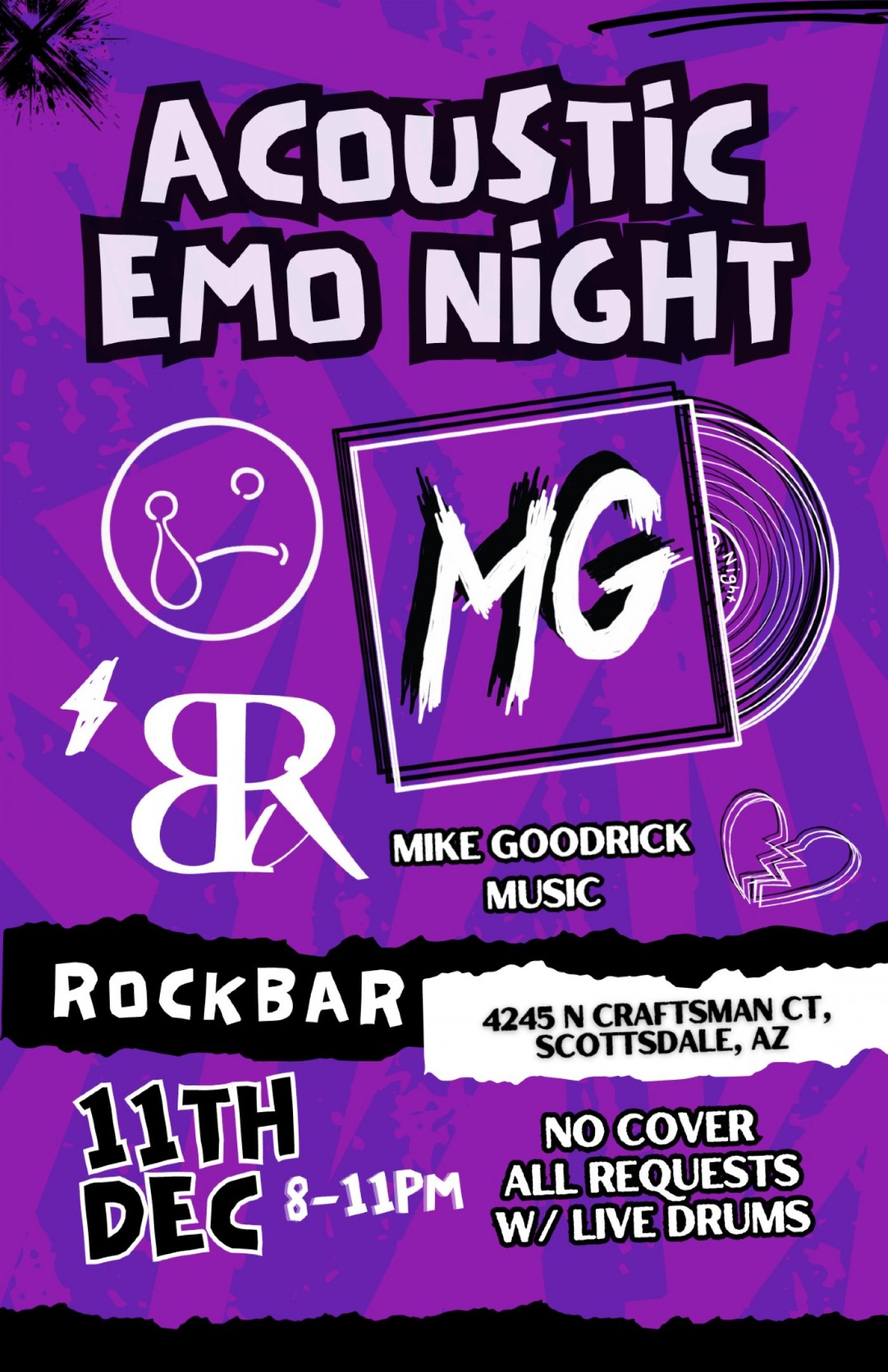  Emo Night at Rockbar, 11 December | Event in Scottsdale | AllEvents