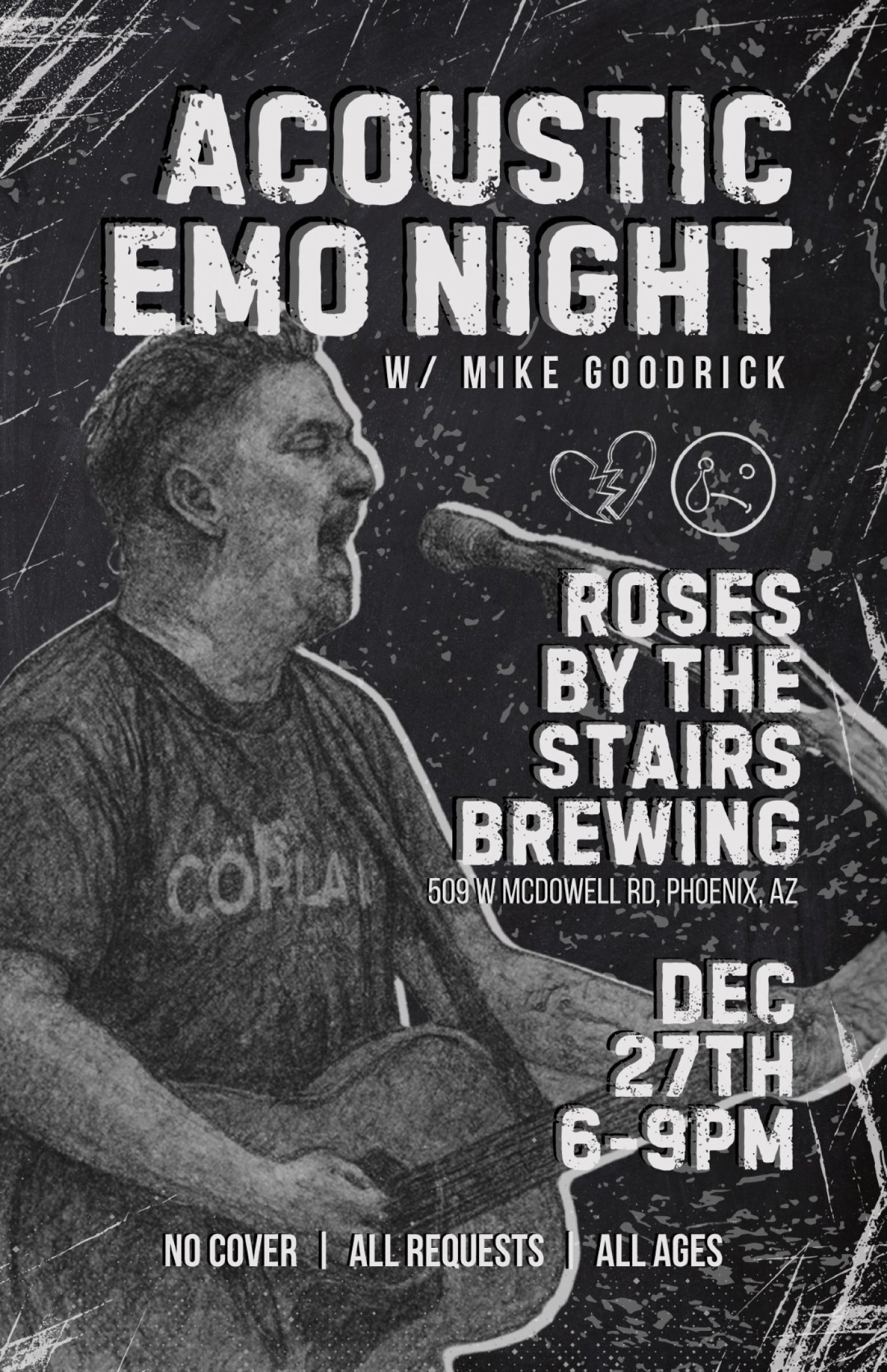 Emo Night at Roses by the Stairs Brewing, 27 December | Event in Phoenix | AllEvents