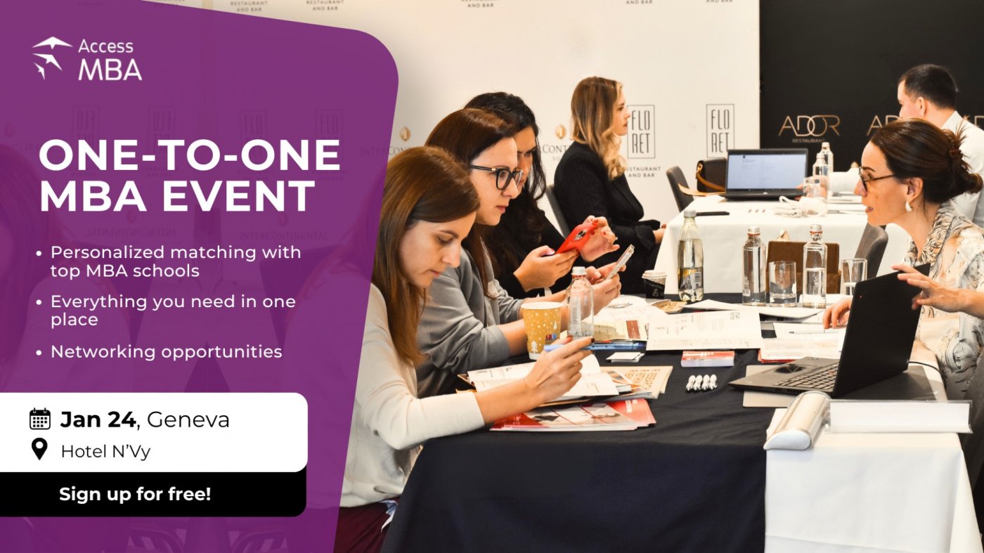 Access MBA event in Geneva, 24 January | Event in Geneva | AllEvents