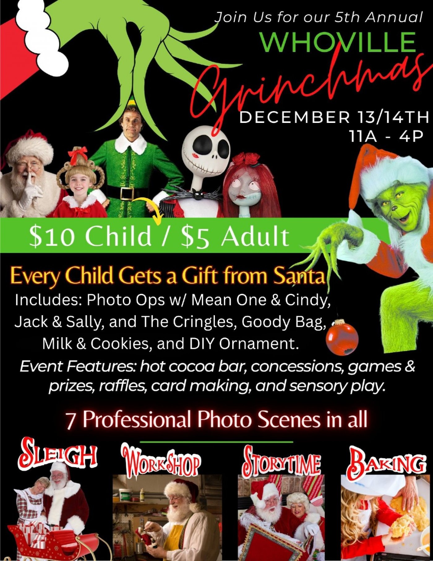 5th Annual Grinchmas in Whoville is back!, 13 December | Event in Picayune | AllEvents