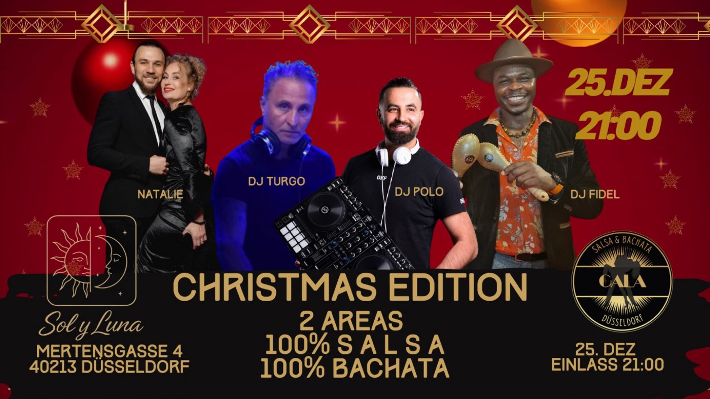 🌟🌟🌟 𝐂𝐡𝐫𝐢𝐬𝐭𝐦𝐚𝐬 Edition 𝐒𝐚𝐥𝐬𝐚 & 𝐁𝐚𝐜𝐡𝐚𝐭𝐚 auf 2 Areas 𝐃ü𝐬𝐬𝐞𝐥𝐝𝐨𝐫𝐟 🌟🌟🌟, 25 December