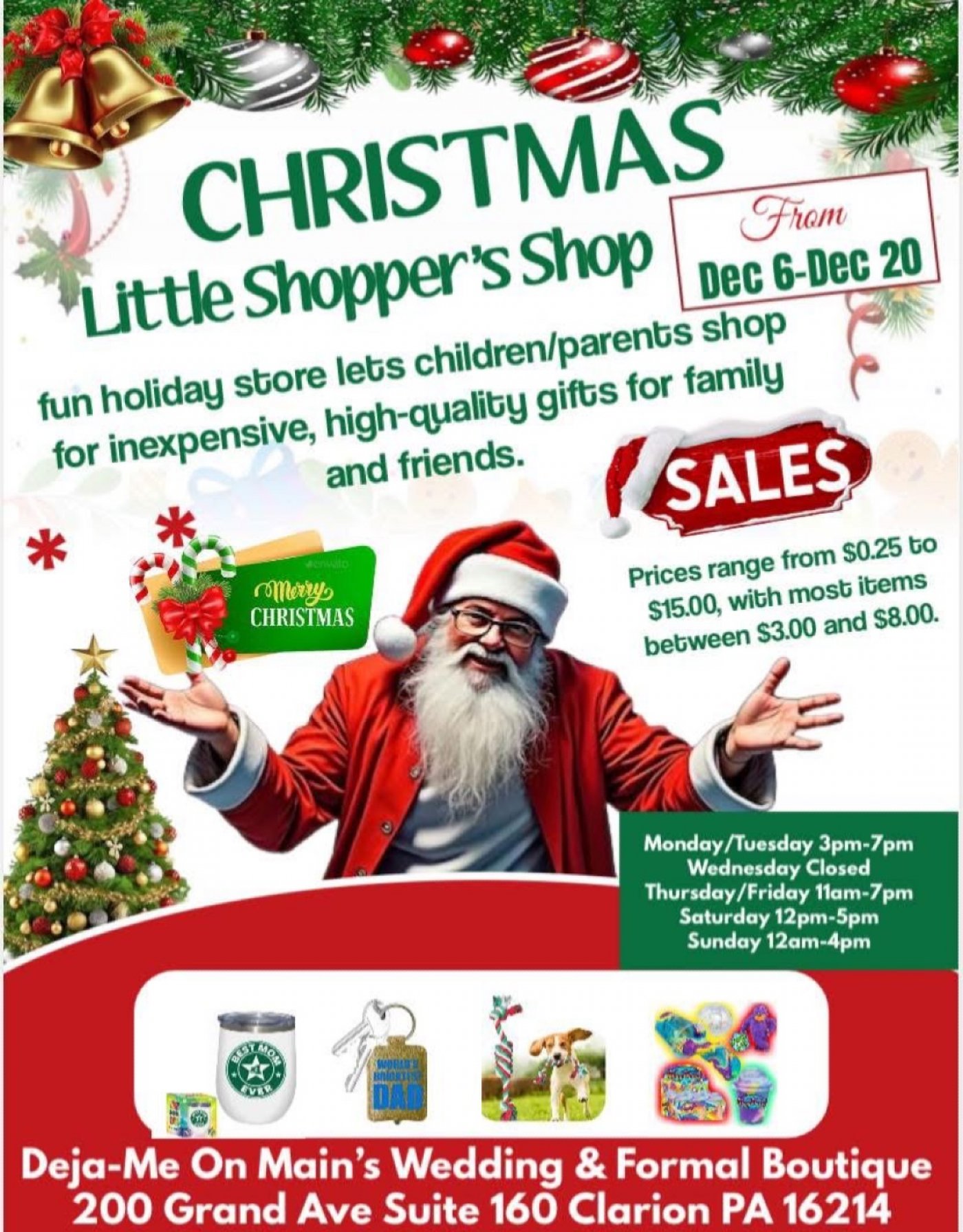 Little Shopper’s Shoppe | Event in Clarion | AllEvents