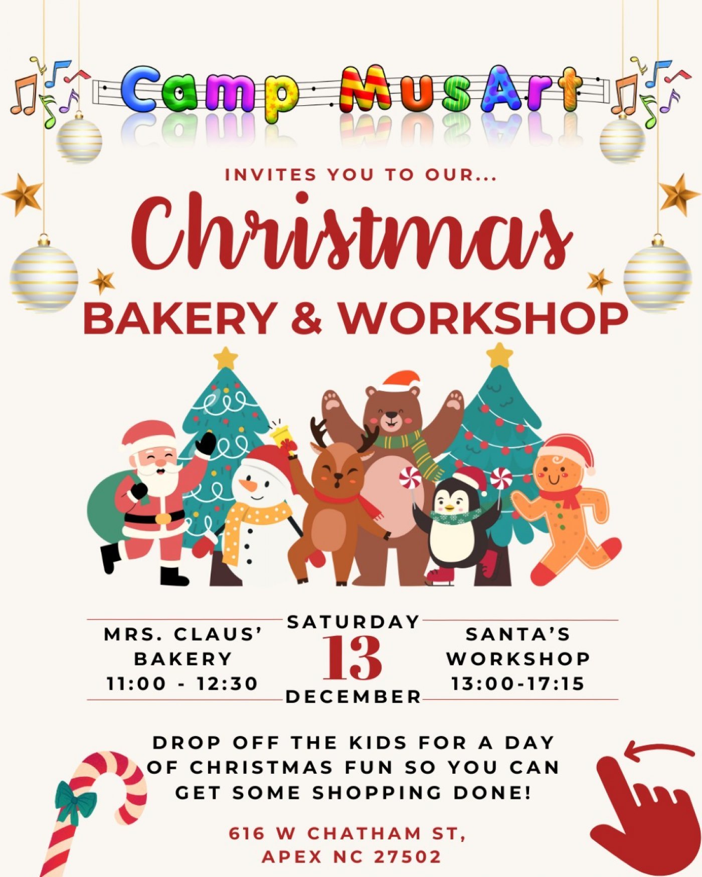 CHRISTMAS Bakery& Workshop, 13 December | Event in Apex | AllEvents