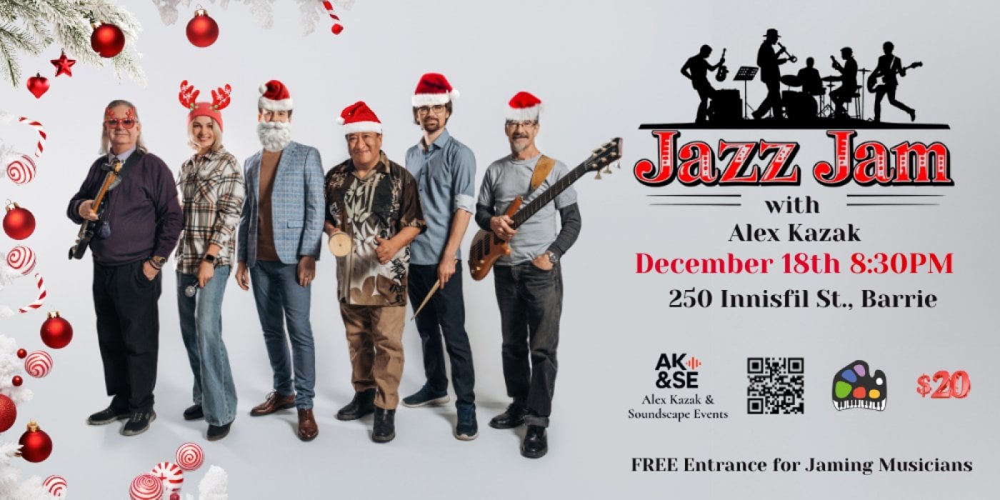 Christmas Jazz Night with Alex Kazak | Event in Barrie | AllEvents