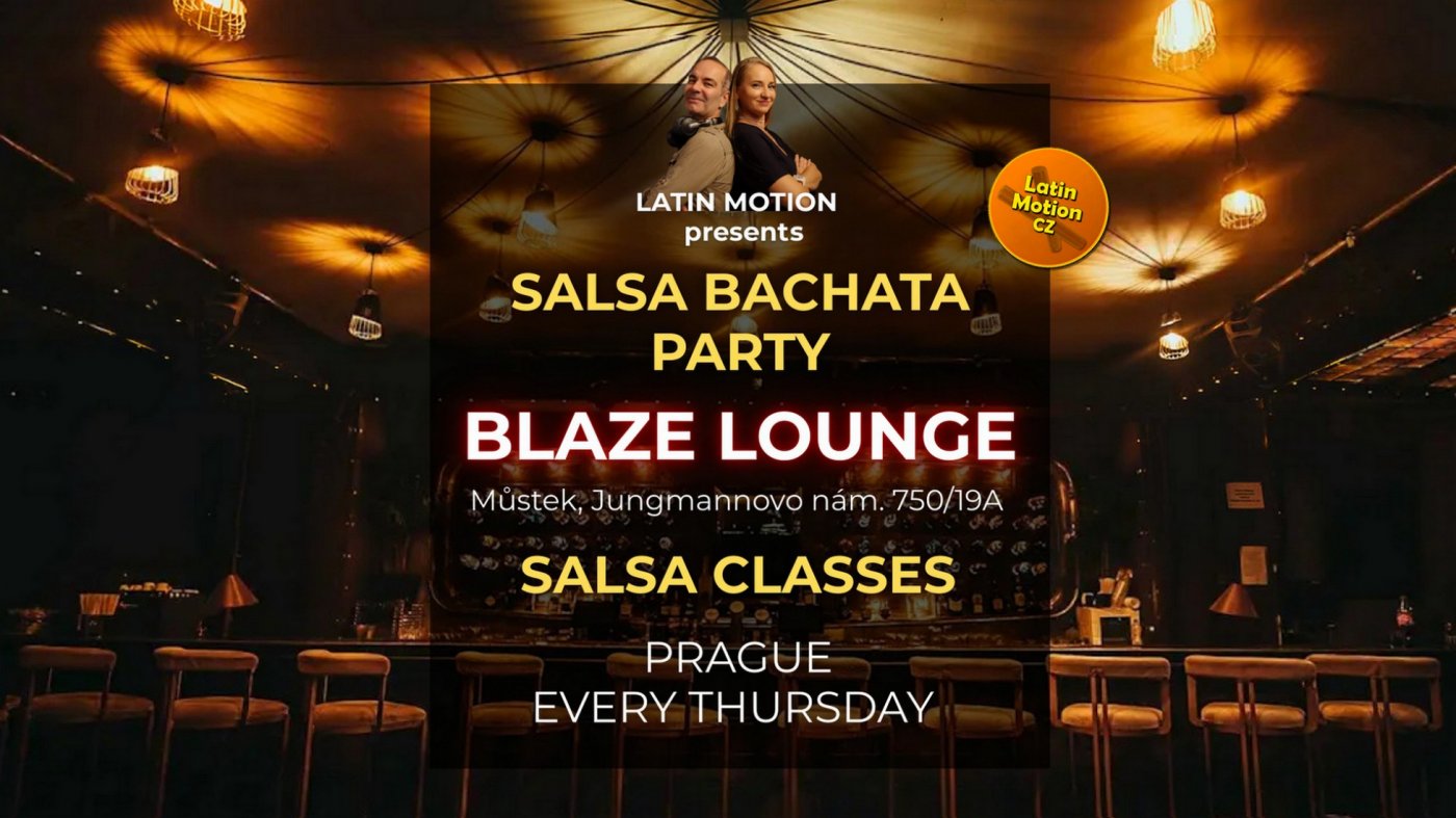 Salsa and Bachata Thursdays in Blaze Lounge &amp; Club, 11 December | Event in Prague | AllEvents