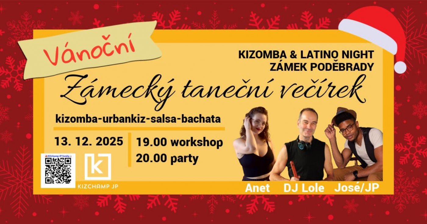 Vánoční Taneční Večírek l Poděbradský Zámek, 13 December | Event in Poděbrady | AllEvents