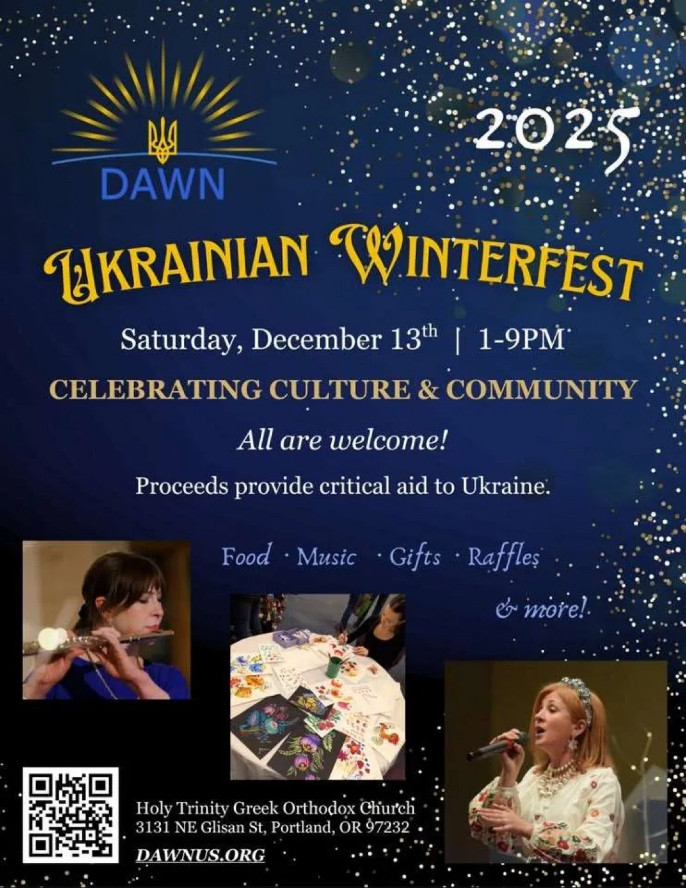 2025 Ukrainian Winterfest, 13 December | Event in Portland | AllEvents