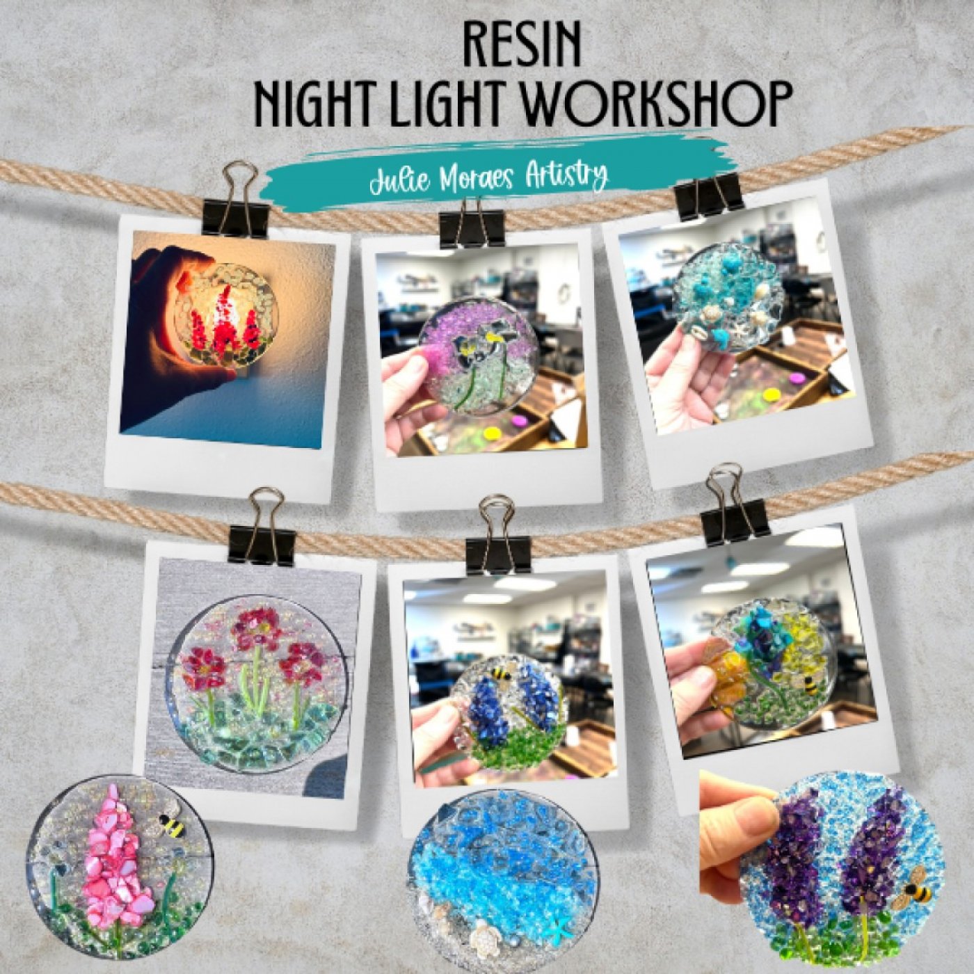 Resin Night Light Workshop *ADVANCED RESERVATION REQUIRED, 20 December | Event in Anchorage | AllEvents