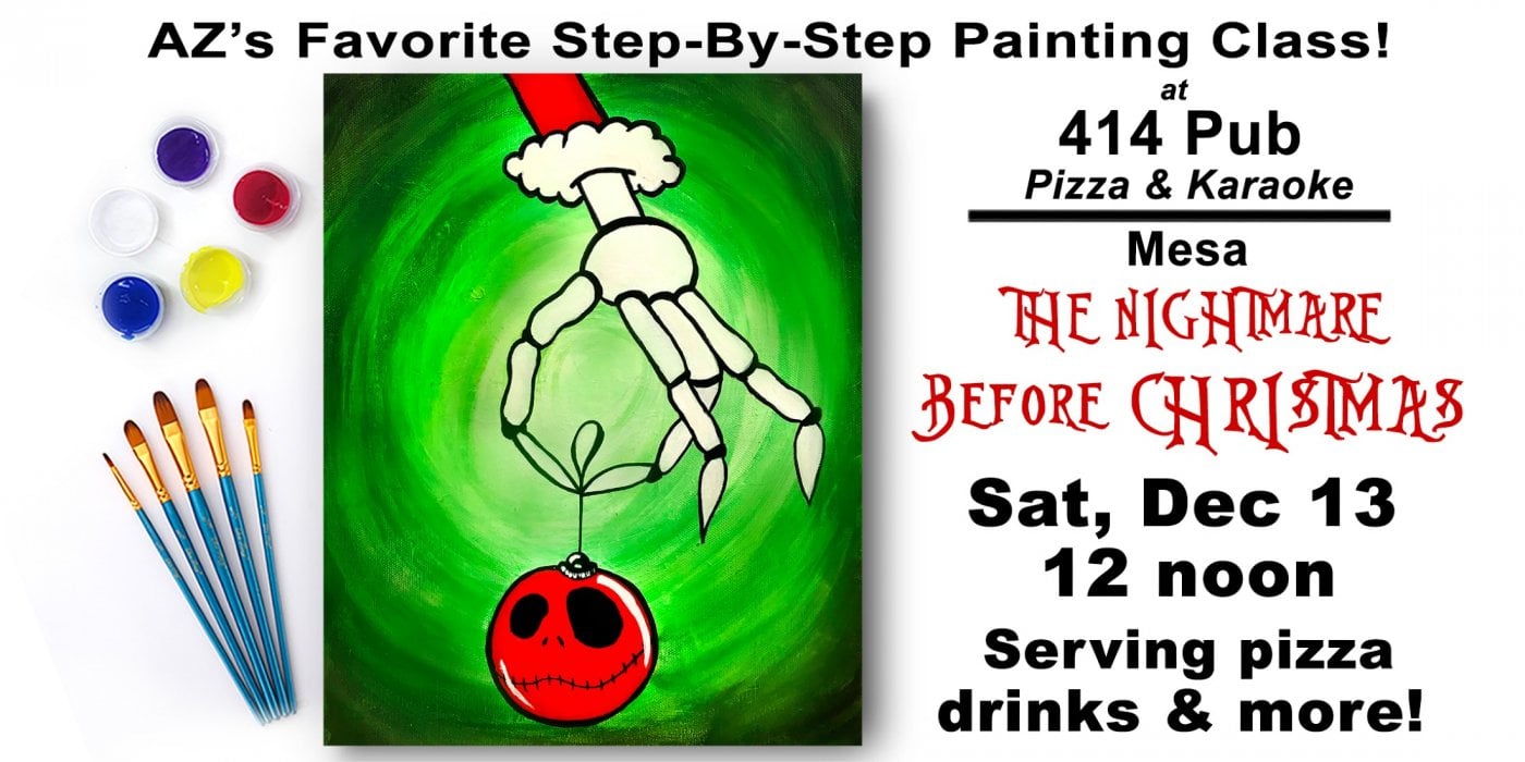 The Nightmare Before Christmas - Paint and Sip Party!, 13 December | Event in Mesa | AllEvents