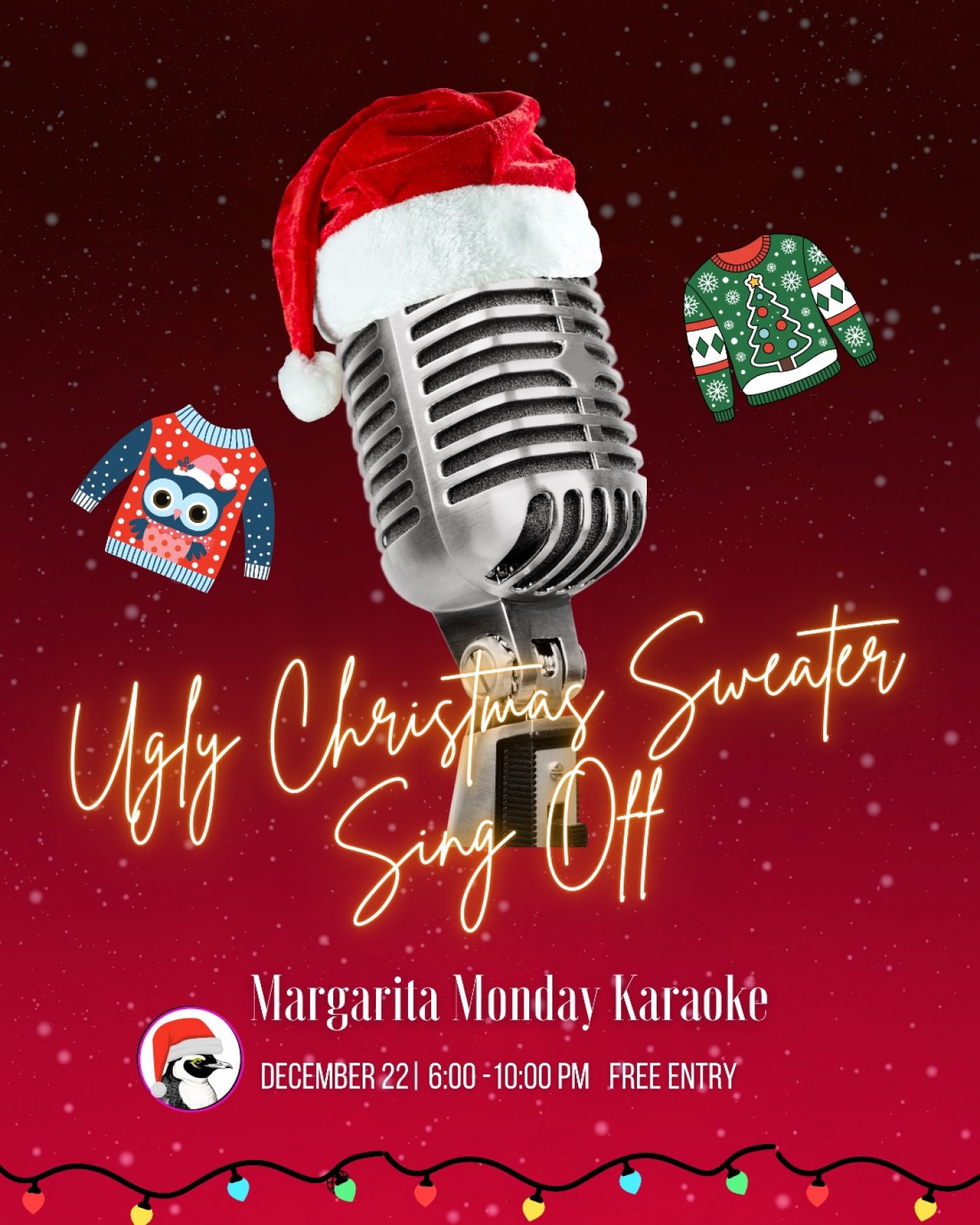 Ugly Christmas Sweater Sing Off, 22 December | Event in Denver | AllEvents