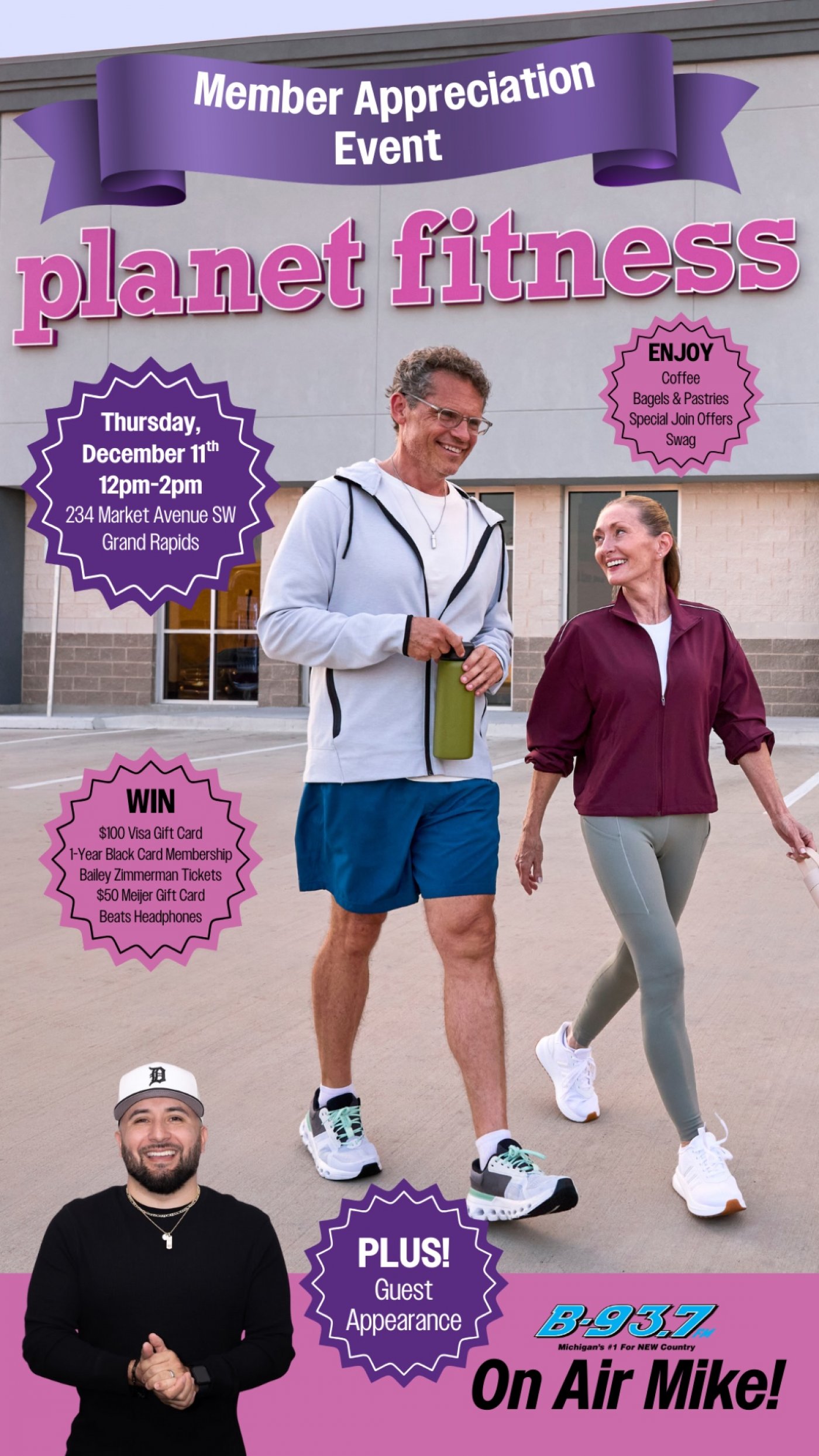 Planet Fitness Downtown Grand Rapids Community Appreciation Event, 11 December | Event in Grand Rapids | AllEvents