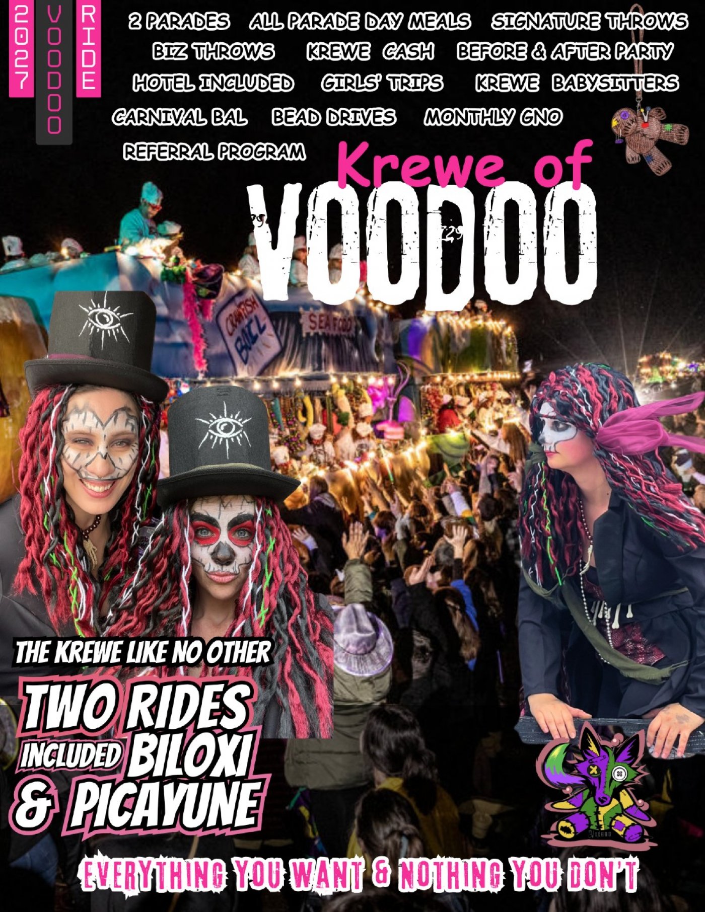 KREWE OF VOODOO, 1 January | Event in New Orleans | AllEvents