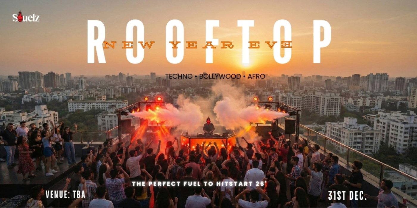 ROOFTOP NYE - Bonfire Sundowner , 31 December | Event in Ahmedabad | AllEvents